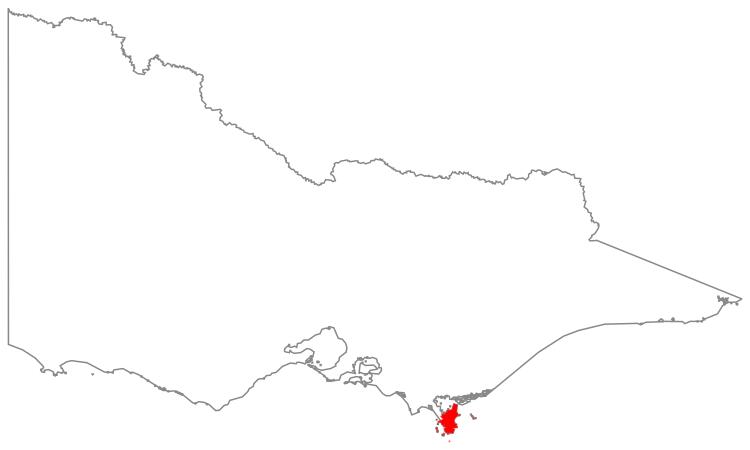 Natural region map: Wilsons Promontory