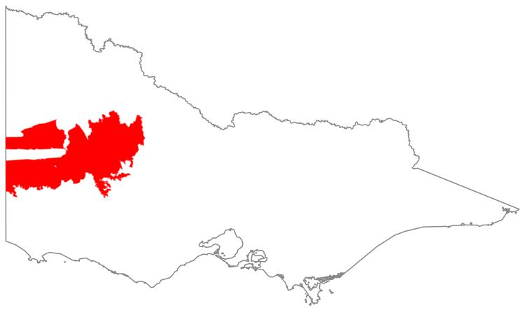 Natural region map: Wimmera