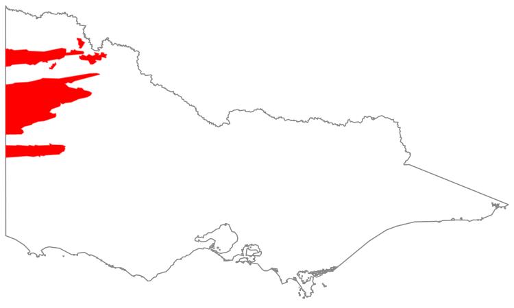 Natural region map: Lowan Mallee